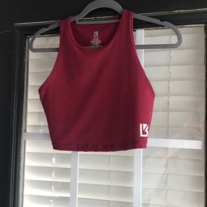 Buff bunny slight crop top